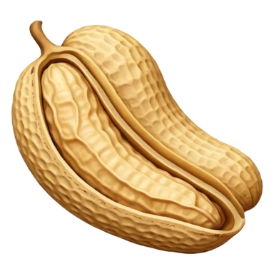 a Peanut with detail (no face) sticker