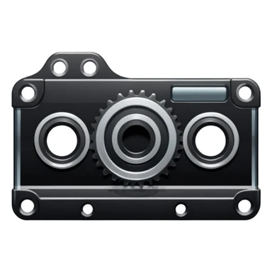 cutting strip of 35mm film sticker