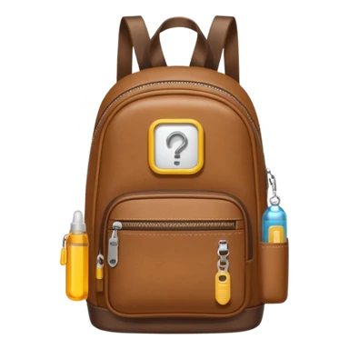 EpiPen in backpack purse sticker