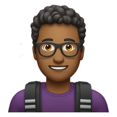 person editing videos on premiere pro sticker