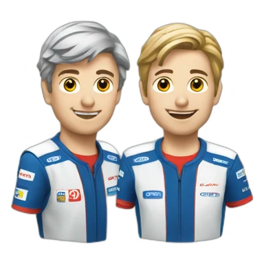 Alpine f1 team sticker