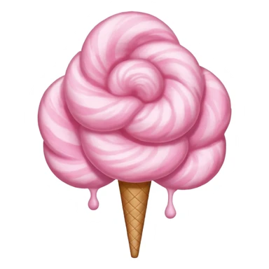 Cotton candy sticker