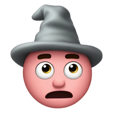 gloomy and sweet patrick star stands offended sticker