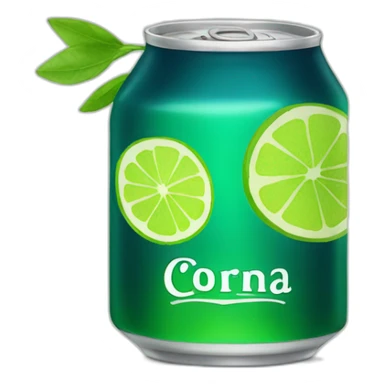 Lime in a corona beer sticker