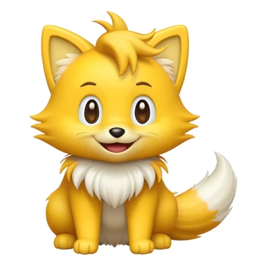 Tails miles prower emoji sticker
