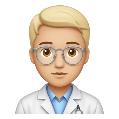 Hase im Doktorkittel sticker