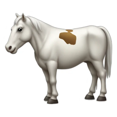 cash cow trojan horse sticker