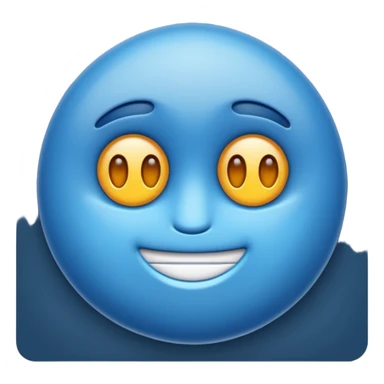 Синие боксерские перчатки  sticker