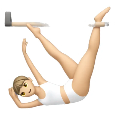 Barre asymétrique gymnastique  sticker