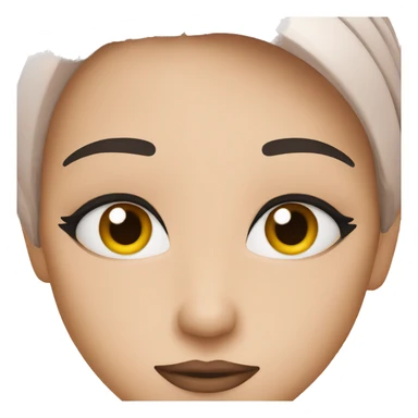 Brow permanent  sticker