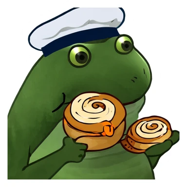 Cinnamon roll  sticker