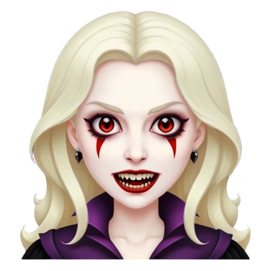 Lady vampire  sticker