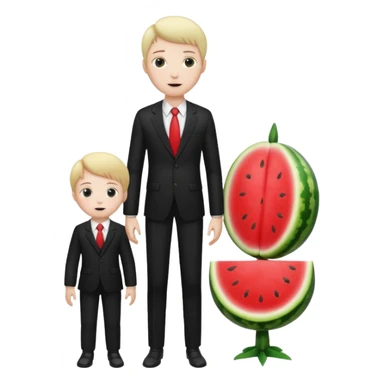 Slenderman and cocomelon sticker