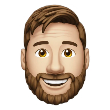 lionel messi 8 ballons d'or sticker