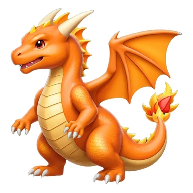 The Pokemon Charizard flying sticker
