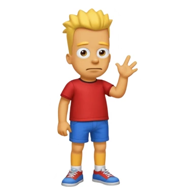 Bart Simpson  sticker