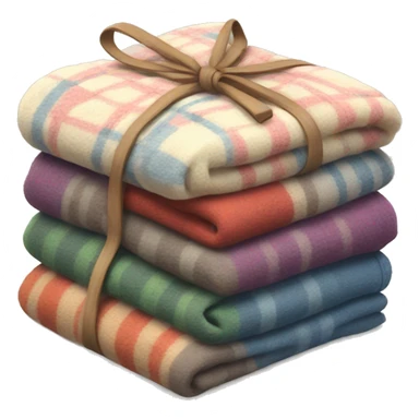 Bundle of blankets sticker