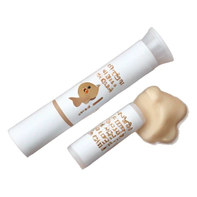 summer fridays lip balm, white cap, medium sized tall tube and brown packaging with white text  sticker