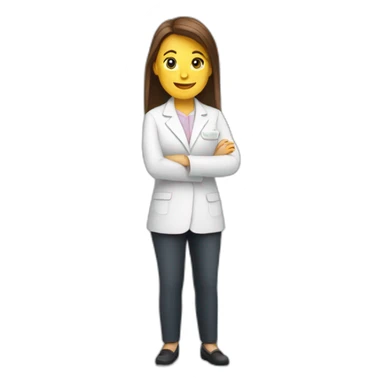 female life insurance advisor giving advice sticker