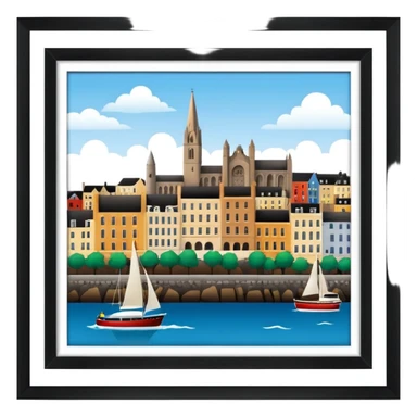 city cork ireland sticker