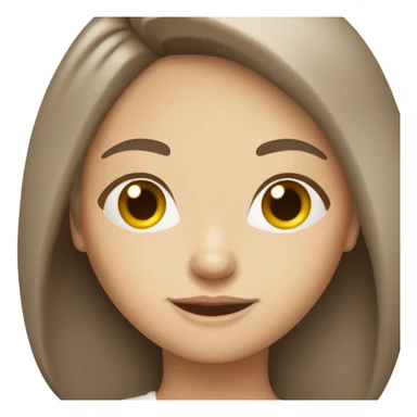 Brown hair Caucasian girl in a white suv  sticker