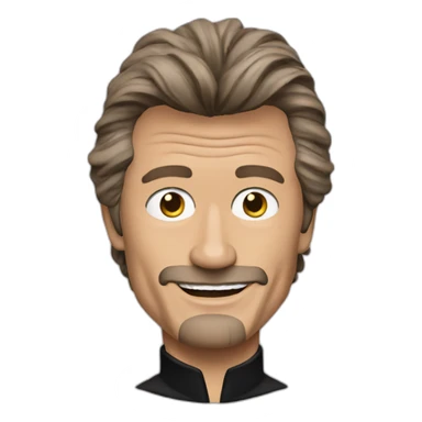 Johnny Halliday sticker