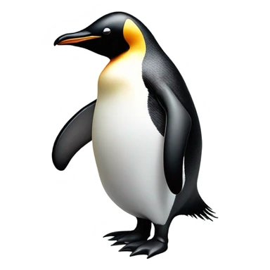 Put this head on the body of a penguin sticker
