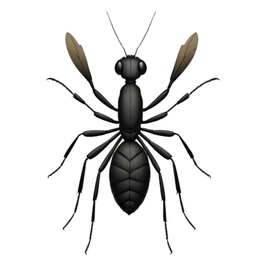 black mantişs sticker