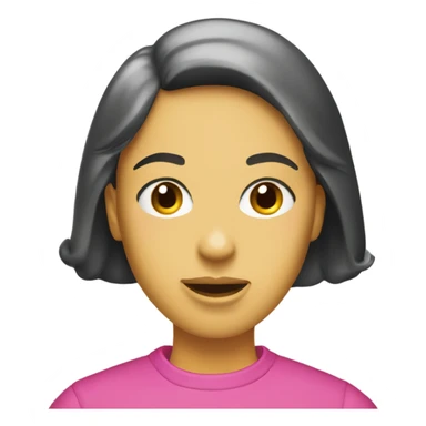 Bilenciaga face  sticker