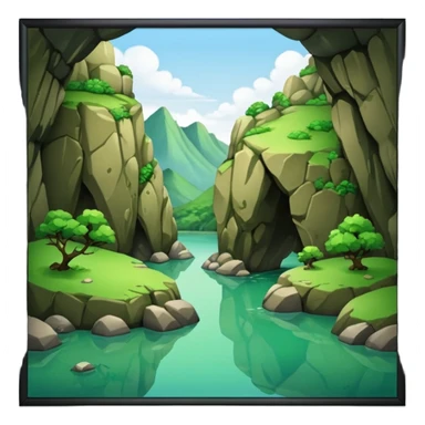 Emoji propasti Macocha  sticker