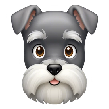 
miniature schnauzer sticker