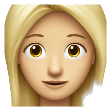 Blonde Frau lange Haare Mann mit braune Haare und Bart küssen sich  sticker