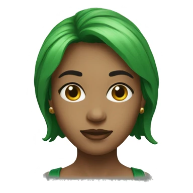 Mulher loira de olho verde  sticker