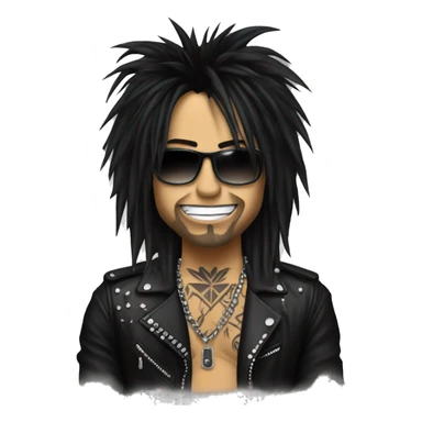 Nikki Sixx sticker