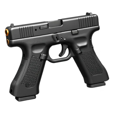 Glock 17 with an extended magazine sticker