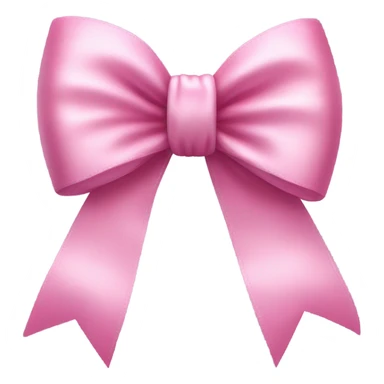 Pink girly bow sticker