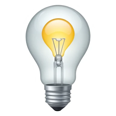 Bombilla apagada  sticker