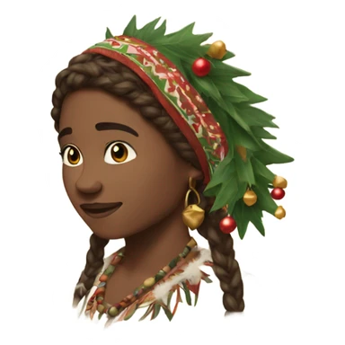 Boho Christmas  sticker