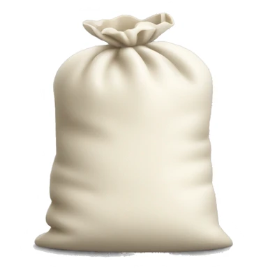 Small bag of white flour  sticker