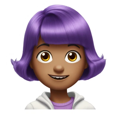 Boo from monsters inc sticker