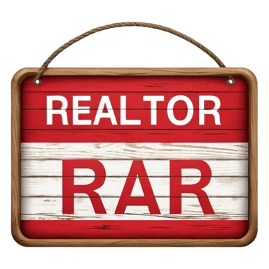 for sale realtor sign sticker