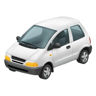 atracción de coches de choque sticker