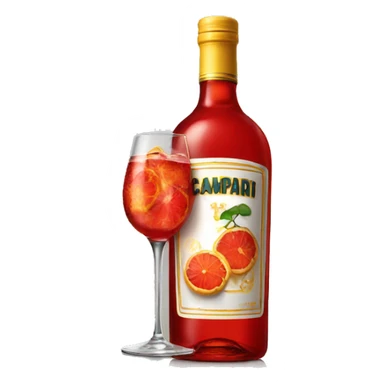 Campari spritz sticker