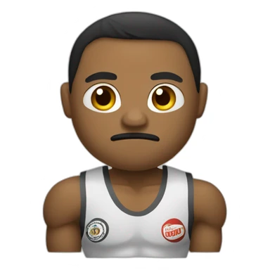 Cobaye qui fait de la boxe sticker