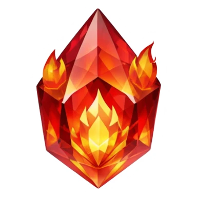 FIRE CRYSTAL sticker