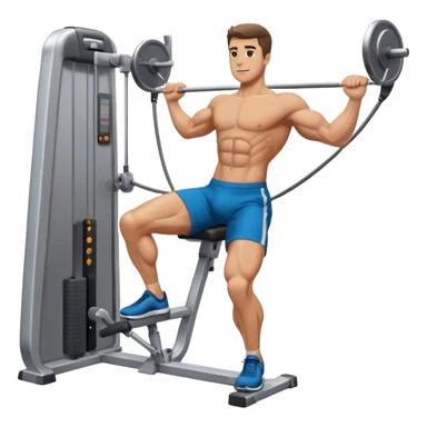 male cable-machine-leg-side-raise-hip-abduction exercise sticker