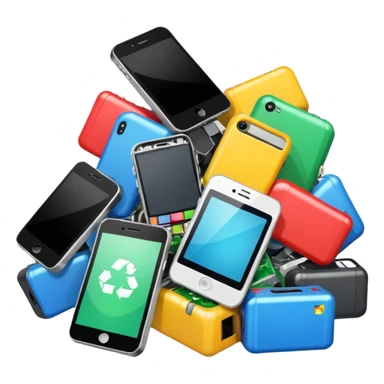 déchet électronique  sticker