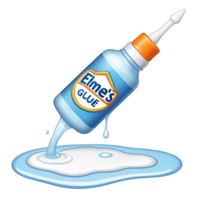 Elmer’s glue sticker