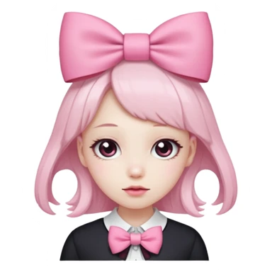 jirai kei bow sticker