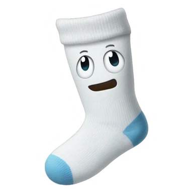 Sock saying max sticker